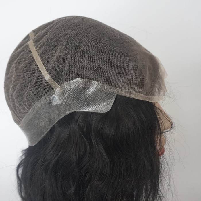 Hairpieces for thinning hair on top hair topper for thinning crown and hair toppers for hair loss JF353